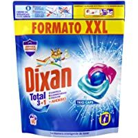 Dixan Detergente en Cápsulas para Lavadora Trio Caps Universal - 60 Lavados